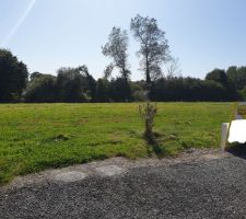Notre terrain 705m2
