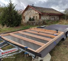 TinyHouse_Debut Ossature Plancher