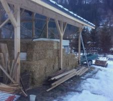 Échafaudage nord démonté : ça fait déjà moins "chantier"