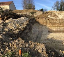 Les terrassement effectué