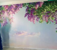 Poster mural chambre parentale