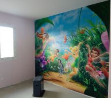 Poster mural chambre de Léa