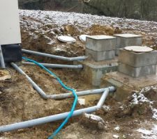 Finalisation des branchements d'eau usée et eau pluviale