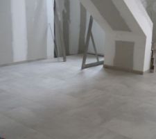 Pose de carrelage 60x60 gré cérame pleine masse rectifié en pose scellée