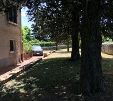 Voici la maison avant (façade OUEST)