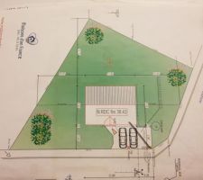 Implantation maison sur terrain