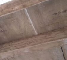 Test joint entre les prédalles (trop clair pour nous)