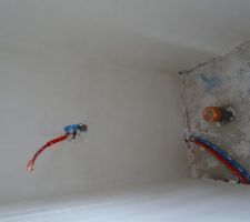 Plâtre sur la brique