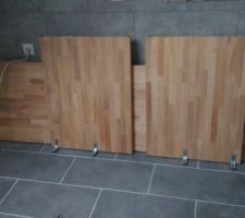 Meuble SDB en construction