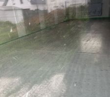 Chape au sol coulée