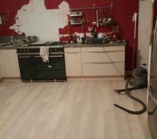 Apr&egrave;s ouverture de la cloison