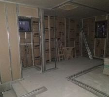 Plaquistes : plaques de plâtres et cloisons