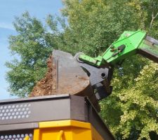 Enlèvement des terres restantes, et de la dernière souche