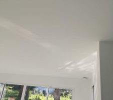 Plafond pièce de vie