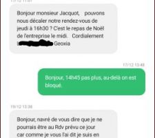 Le SMS, un bon moyen de communication,quand on n'a pas envie de s'expliquer