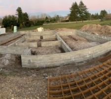 Vide sanitaire 4 rangs