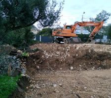 Cr&eacute;ation de la rampe d'acc&egrave;s