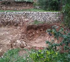 Bassin d'infiltration qui devra &ecirc;tre approfondi