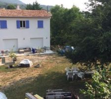Beton terrasse fini