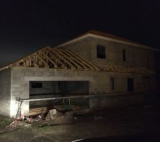 Charpente posée !