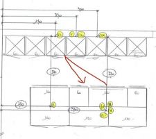 Plan technique de la cuisine