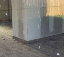 Avancée carrelage les plinthes sont mises