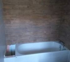 Salle de bain, baignoire
