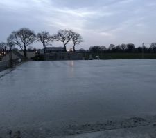 Cr&eacute;ation dalle pour Etage