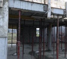 Cr&eacute;ation dalle pour Etage