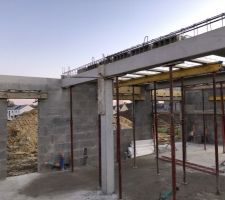 Cr&eacute;ation dalle pour Etage