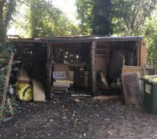 Une petite cabane &agrave; d&eacute;truire
