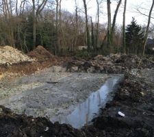 Le b&eacute;ton est coul&eacute;