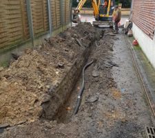 Tranchée par Enedis