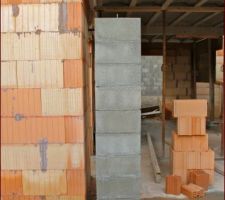 Muret qui soutiendra le po&ecirc;le