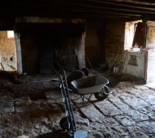 Evacuation dallage pierre pi&egrave;ce 2