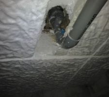 Fuite douche italienne