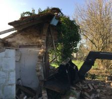 Destruction du cabanon