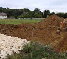 Début des fondations