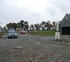 L'impasse avec vue sur mon terrain