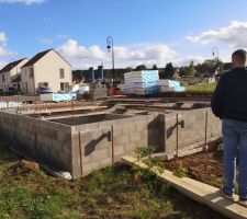 D&eacute;but des fondations