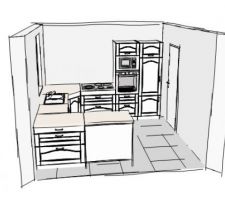 Plan de notre cuisine