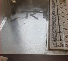 Dégâts suite infiltration, réparation...
