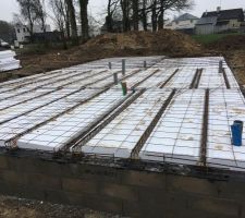 Isolant polystyr&egrave;ne sous dalle