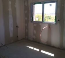 Placo chambre