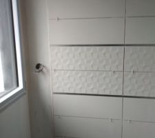Mur meuble SDB