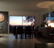 Vue de la salle à manger