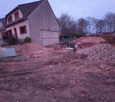 Dépôt des terres