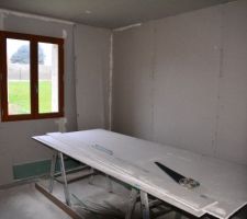 Construction des cloisons intérieures