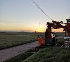 Démarrage terrassement final