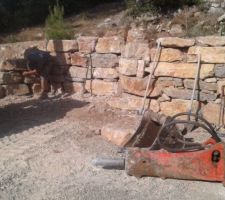 Agrandissement du parking